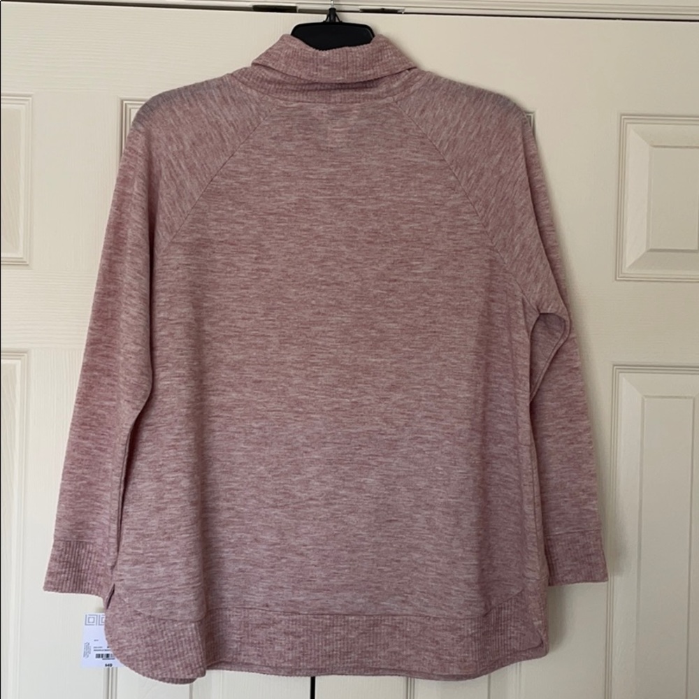 Liz Claiborne Weekend Woman SWEATER OX pink mauve - Picture 4 of 5